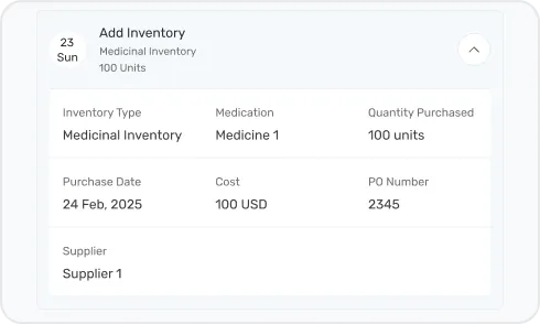 image of Inventory-Linked Treatment Logs
