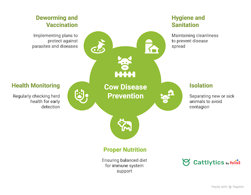 cow disease prevention practices