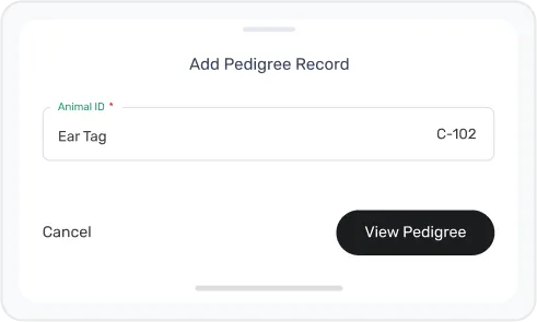 image of pedgiree tracking