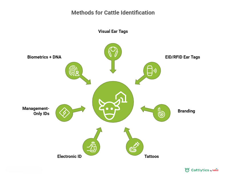 Livestock Identification Methods for Cattle