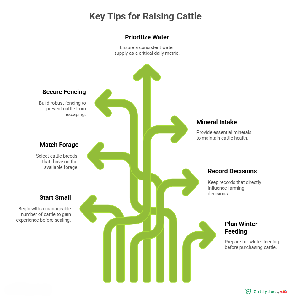 key tips for raising cattle