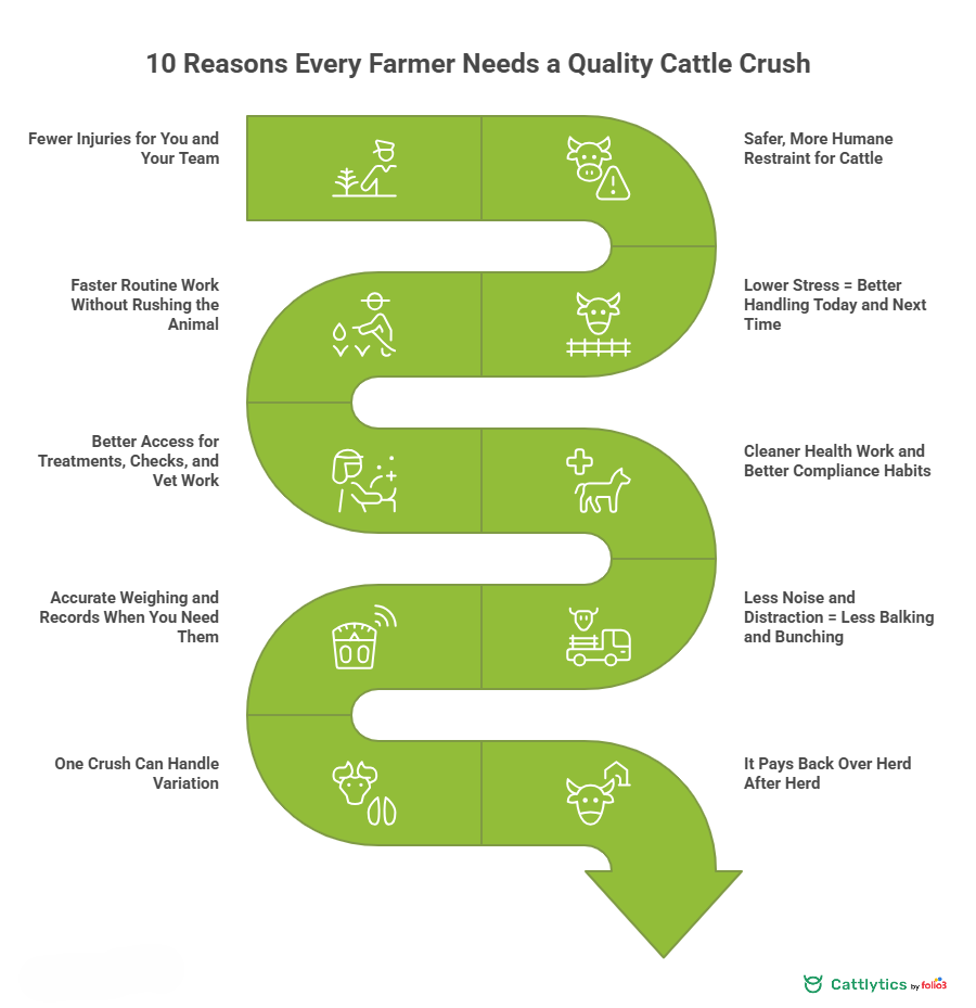 10 Reasons Every Farmer Needs a Quality Cattle Crush